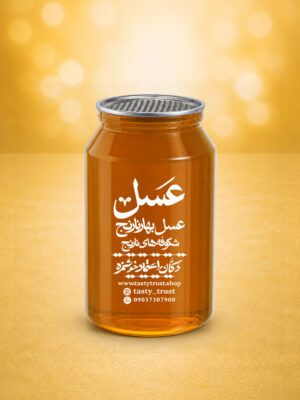عسل بهارنارنج 0.5 کیلوگرمی